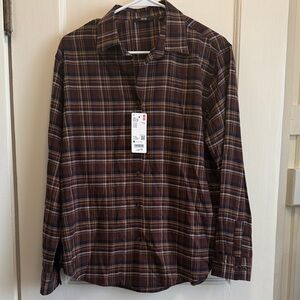 Woman’s Soft Flannel Skipper Long sleeve